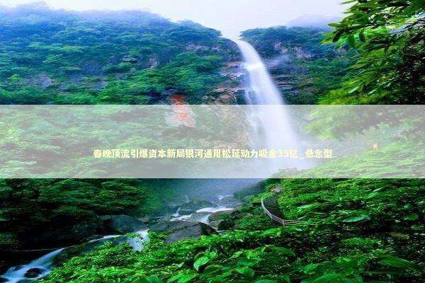 春晚顶流引爆资本新局银河通用松延动力吸金35亿_悬念型