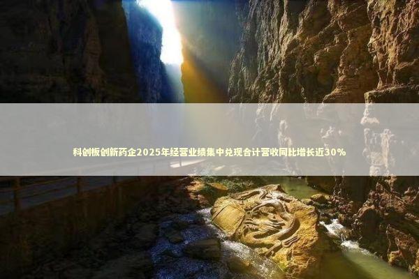 科创板创新药企2025年经营业绩集中兑现合计营收同比增长近30%