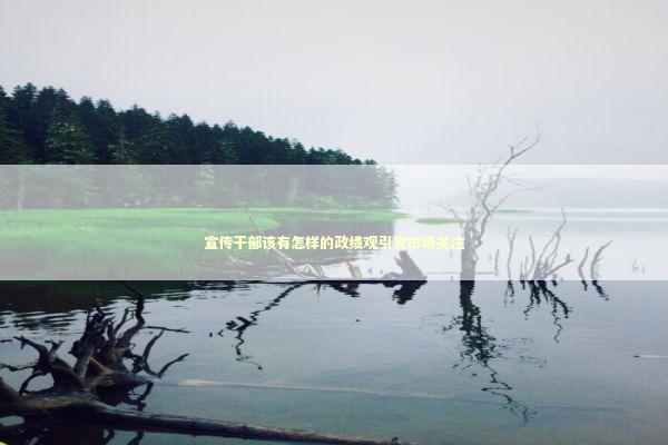 宣传干部该有怎样的政绩观引发市场关注