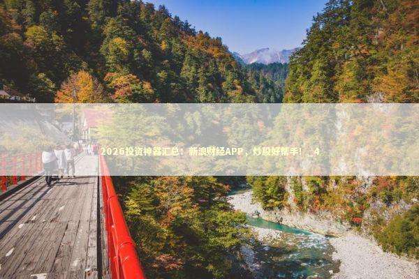 2026投资神器汇总：新浪财经APP，炒股好帮手！_4